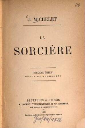 La sorcière
