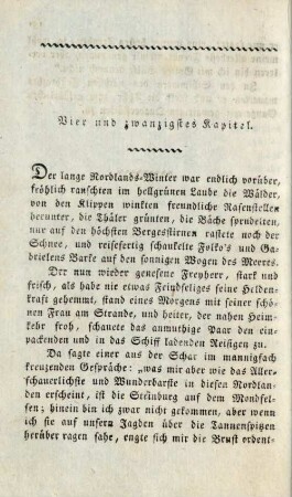 Vier und zwanzigstes Kapitel