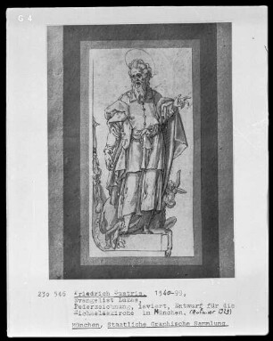 Die vier Evangelisten — Evangelist Lukas