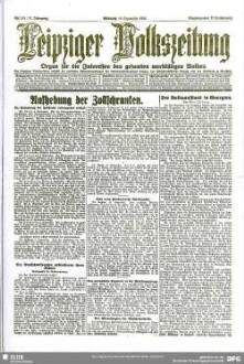 Leipziger Volkszeitung : LVZ