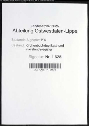 Kirchenbuchduplikat der katholischen Gemeinde Bökenförde (GHT 1860). (Gemeinde: Bökenförde, katholische Gemeinde)