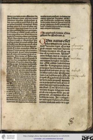 In epiphania domini, evangelium secundum Matheum ii.