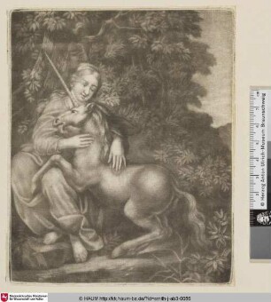 [Die Keuschheit (Mädchen mit Einhorn)]