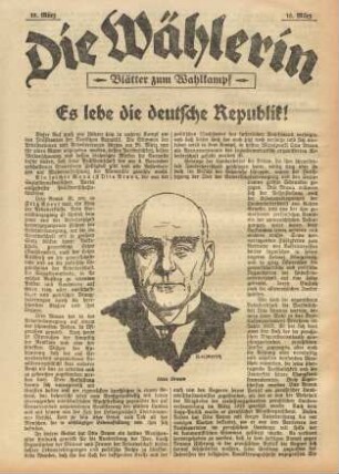 Die Wählerin