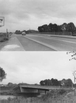 Alte Hammerstraßenbrücke Hiltrup/Dortmund-Ems-Kanal/Doppelbild