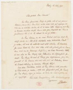 Brief an Hans Simrock und Musikverlag N. Simrock  : 12.03.1900