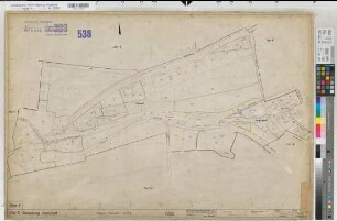 Grafschaft (Schmallenberg), Umlegung Grafschaft, Bl.5 Zuteilungskarte Flur 5