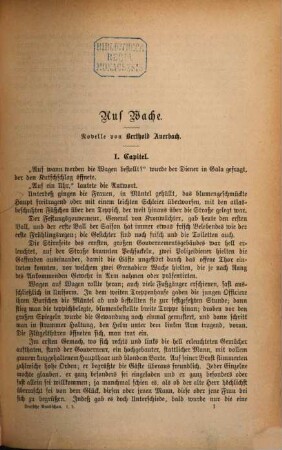Deutsche Rundschau. 1 = Jg. 1. 1874