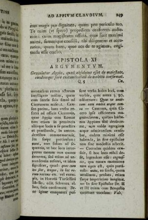 Epistola XI - Epistola XIII