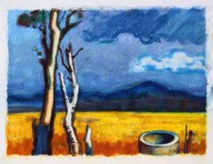 Landschaft mit Baum (IV)