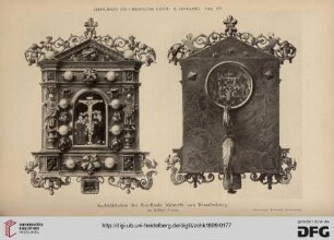 Kußtäfelchen des Kardinals Albrecht von Brandenburg in der Schatzkammer des Kölner Domes