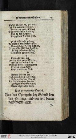 Das dreyzehende Capitel