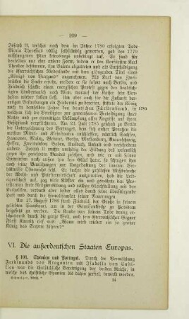 VI. Die außerdeutschen Staaten Europas