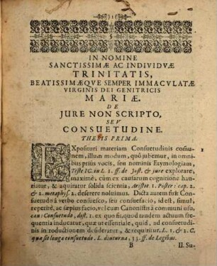 Discursus Juridicus De Consuetudine, Seu Jure Non Scripto