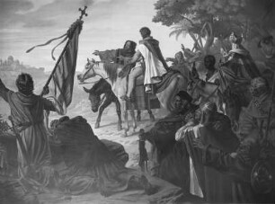 "Vaterländische Geschichtsgalerie": Herzog Heinrichs Pilgerzug nach Jerusalem im Jahre 1171