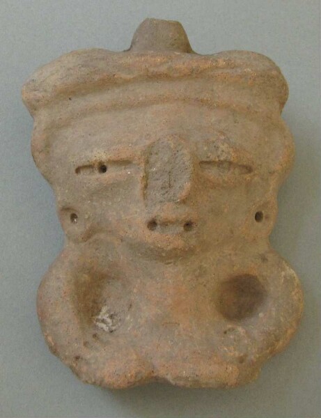 Clay pipe as a clay figure (fragmented)