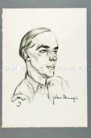 Bildnis des Schriftstellers Erich Maria Remarque (2)