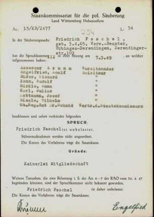 Peschel, Friedrich