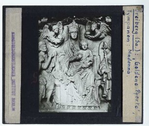 Freiberg, Dom,Freiberg, Dom, Goldene Pforte (Südportal) : Tympanon