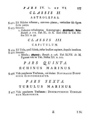 Pars Sexta. Tubulus Marinus