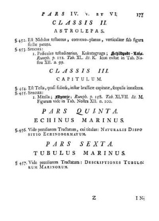 Pars Sexta. Tubulus Marinus