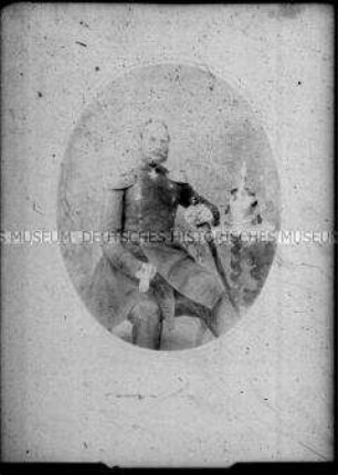 Porträt von Wilhelm Prinz von Preußen von 1849