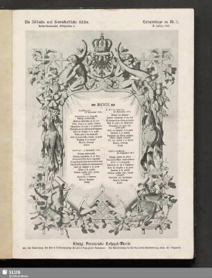 Nr. 1, 1. Oktober 1907