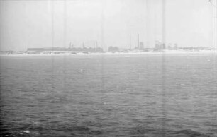 Dünkirchen: Blick von der See auf Dünkirchen