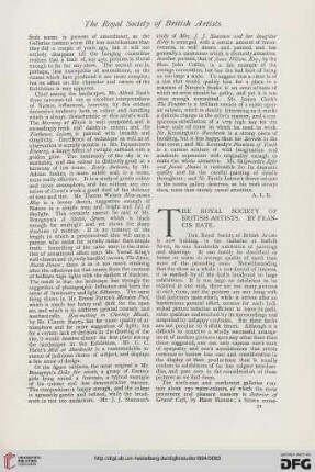 2: The Royal Society of British Artists
