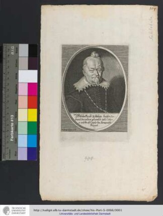 Wilhelm Graff Schlabata, Kaysers Ferdinandi des andern geheimber Rath, Cam[m]erer, und Groß Cantzler des Königreichs Behaimb