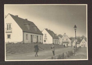 Mozartstraße, Neubaugebiet mit Einfamilienhäusern. Detmold