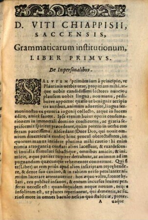 Grammaticarum Institutionum Compendium breve
