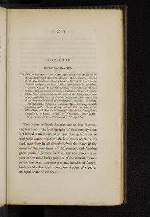 Chapter III. River navigation.