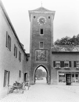 Mittertor : Kehlheim. Mittertor an der Ludwigsstraße