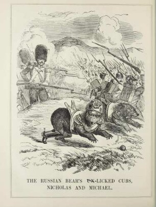 The Russian bear's un-licked cubs, Nicholas and Michael