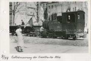 Enttrümmerung der Frankfurter Allee