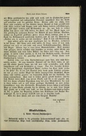 Musikalisches