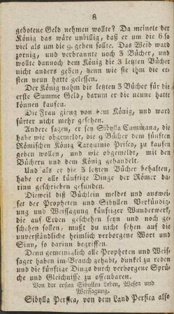 Von der ersten Sibyllen Leben, Wesen und Weissagung.
