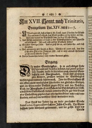 1180-1195, Am XVII. Sonntag nach Trinitatis