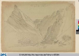 Hirschhornklippen hinter der Rosstrappe