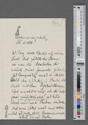 Brief an Heinrich F. S. Bachmair