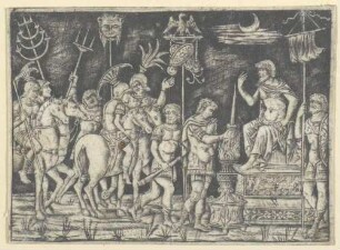 Mucius Scaevola vor Porsenna
