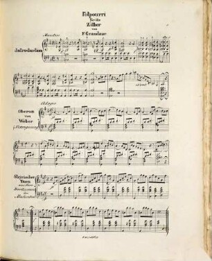 Potpourri : für die Zither ; op. 1