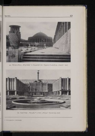 168. "Rheinhalle" in Düsseldorf (Int. Hygiene-Ausstellung "Gesolei" 1926)