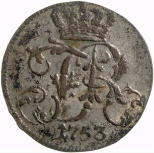 Münze, Groschen, 1753