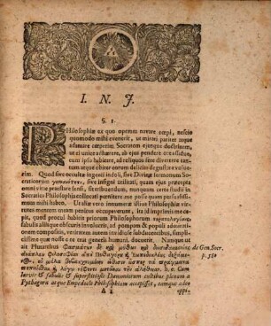 Dissertatio Philosophica De Socratis Daemonio