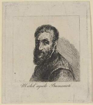 Bildnis des Michel´angelo Buonaruoti