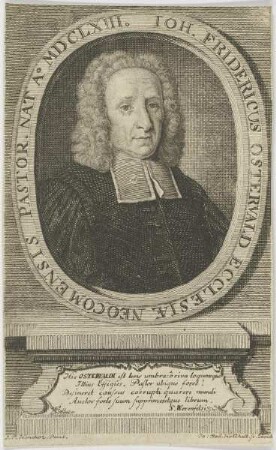 Bildnis des Ioh. Fridericus Ostervald