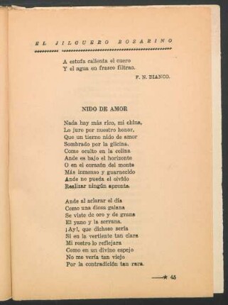 Nido de amor