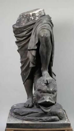 Modell für Neptunstatue (Poseidon) in Nordhausen